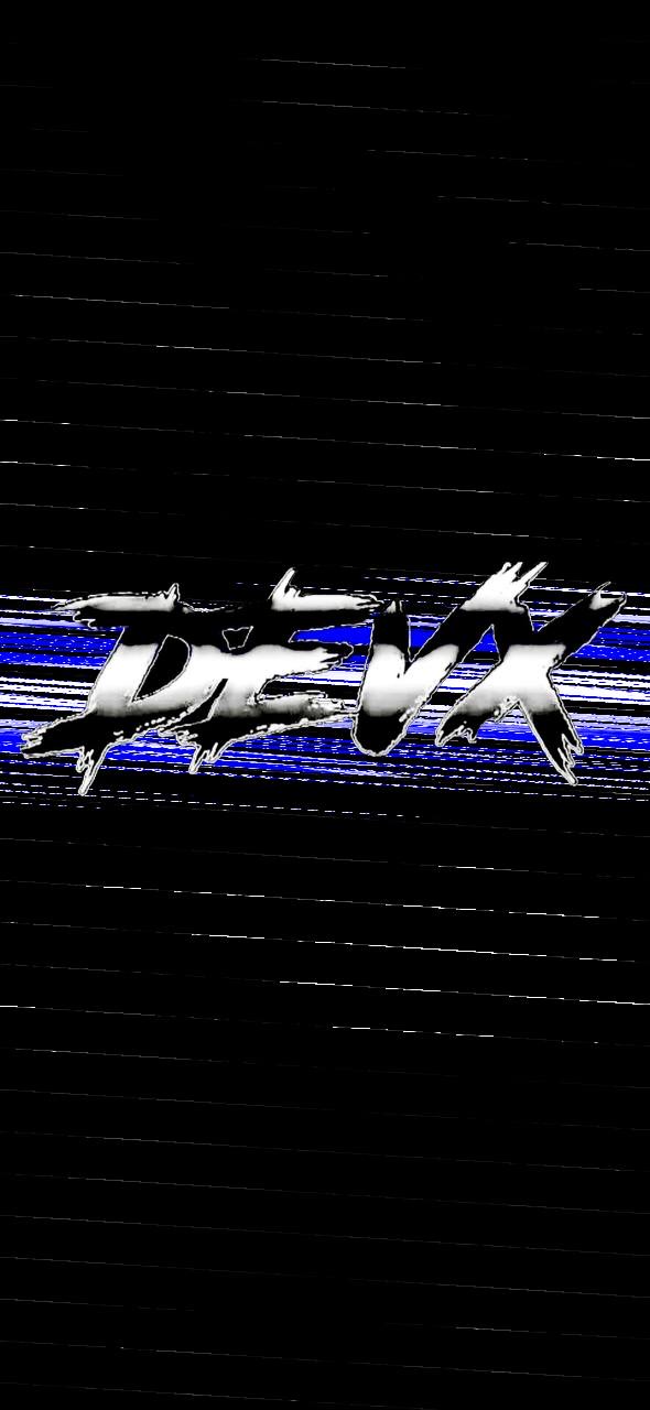 DEVX glitch wordmark